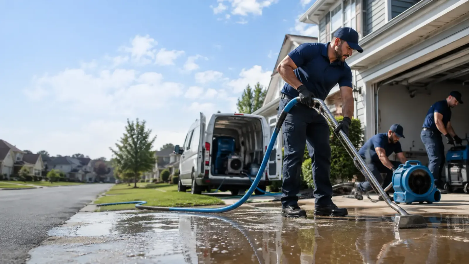 Flood Damage Restoration in Coalmont, IN